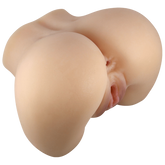 Crazy Bull Mila Dual Entry Realistic Vibrating Male Stroker Flesh Realistic Butts And Vaginas